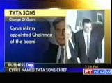 Tata Sons appoints Cyrus P Mistry as Chairman