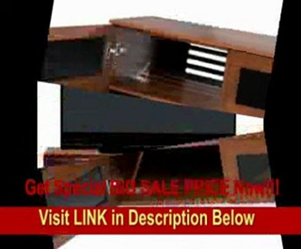 BDI Avion 8929 Quad Wide Enclosed Cabinet - Natural Stained Cherry