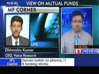 Dhirendra's view on service sector mutual funds