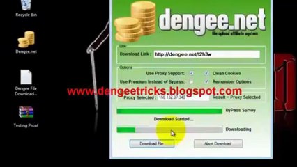 GENUINE Dengee Surveys Bypasser 2012