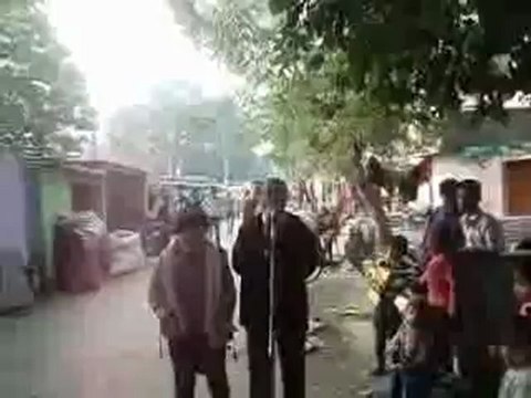 Gospel open air preaching by EVANGELIST Hemant & daughter Glory Daniels