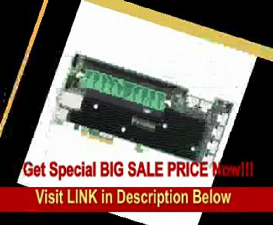 Dual Core 6G Sas 2.0 Full Height Raid Card Support 24 Internal and 4 External Po