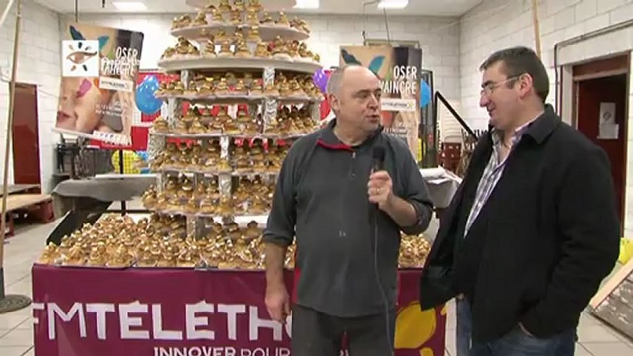 Téléthon 2012 : Pièce montée géante !