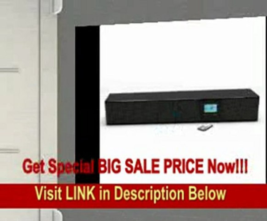 AcoustaBar eHT 32-Inch 2.1 All-In-One Soundbar Home Theatre Speaker with Built-in Amplifier and Sub-Woofer (Black)