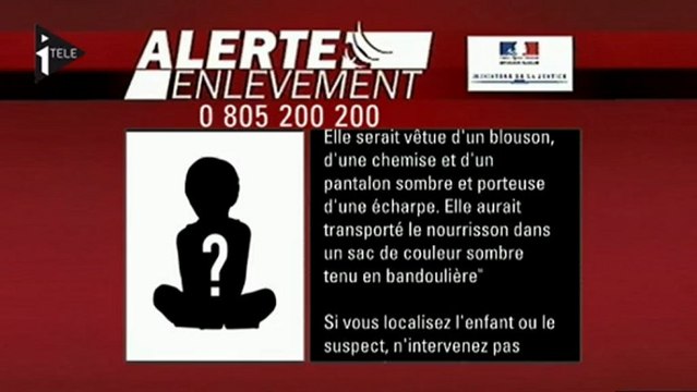 Bébé enlevé : l'alerte enlèvement déclenchée