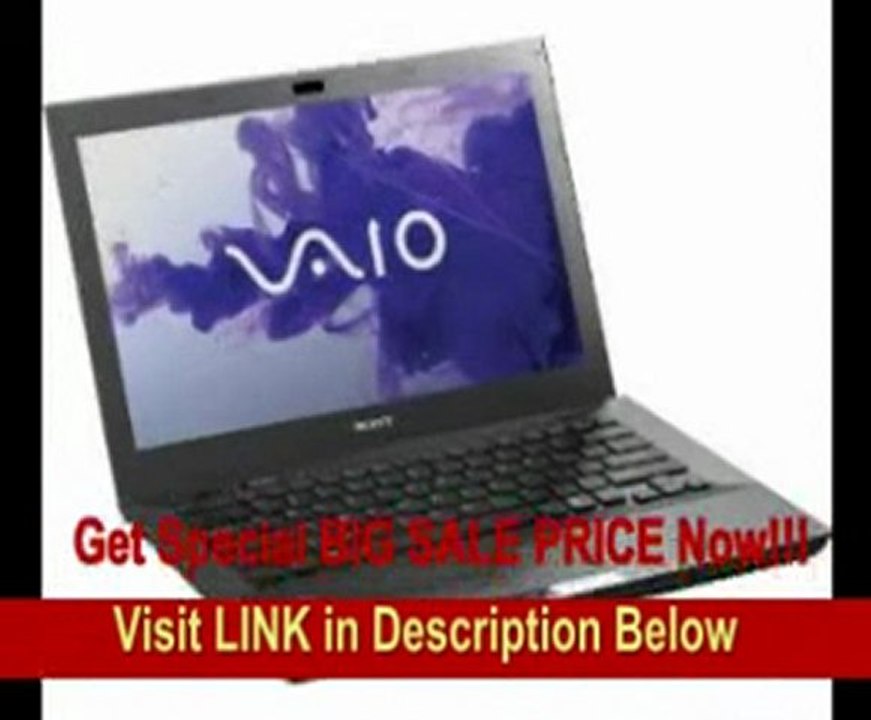Sony VAIO VPCSA43FX/BI 13.3 Inch Laptop (Jet Black)