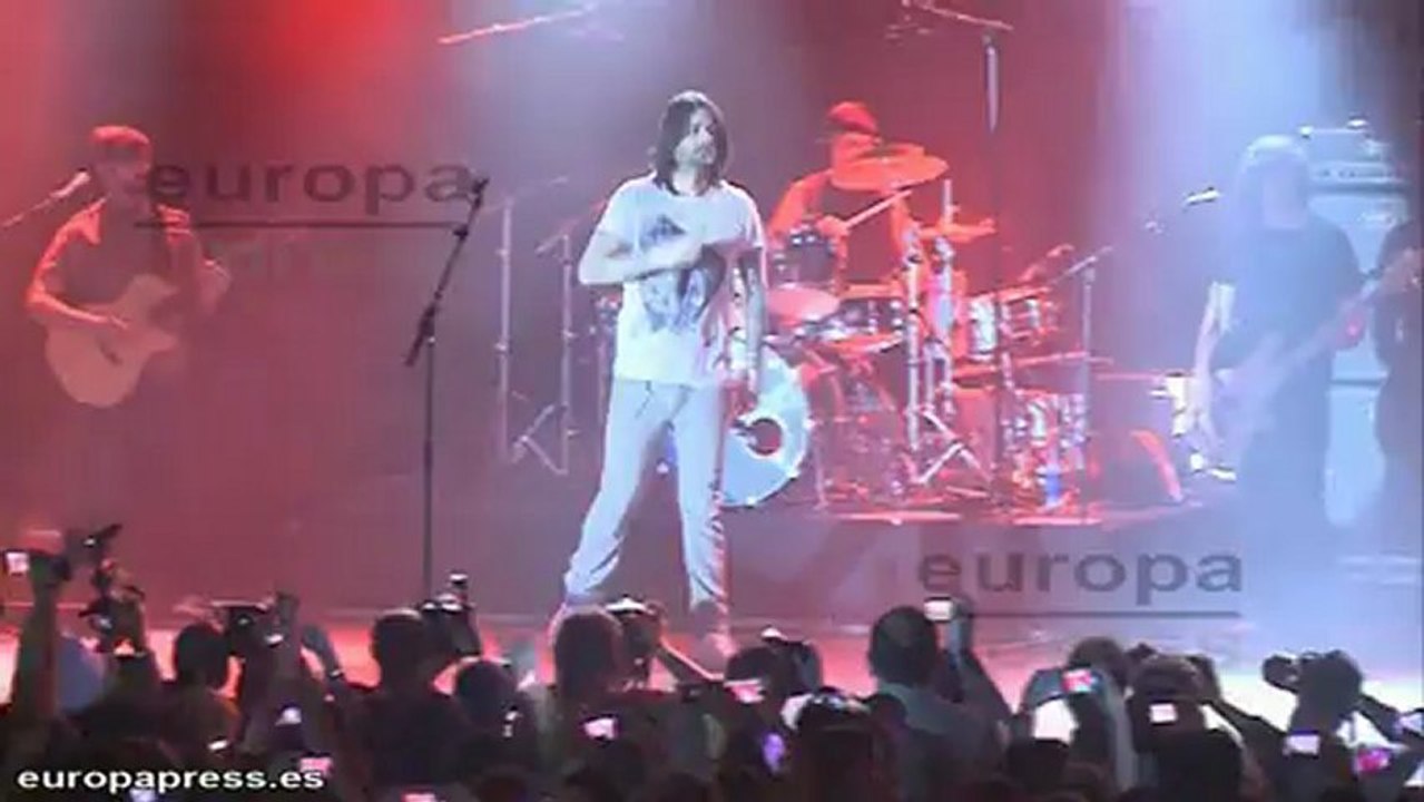 Melendi reúne en su concierto a numerosos famosos