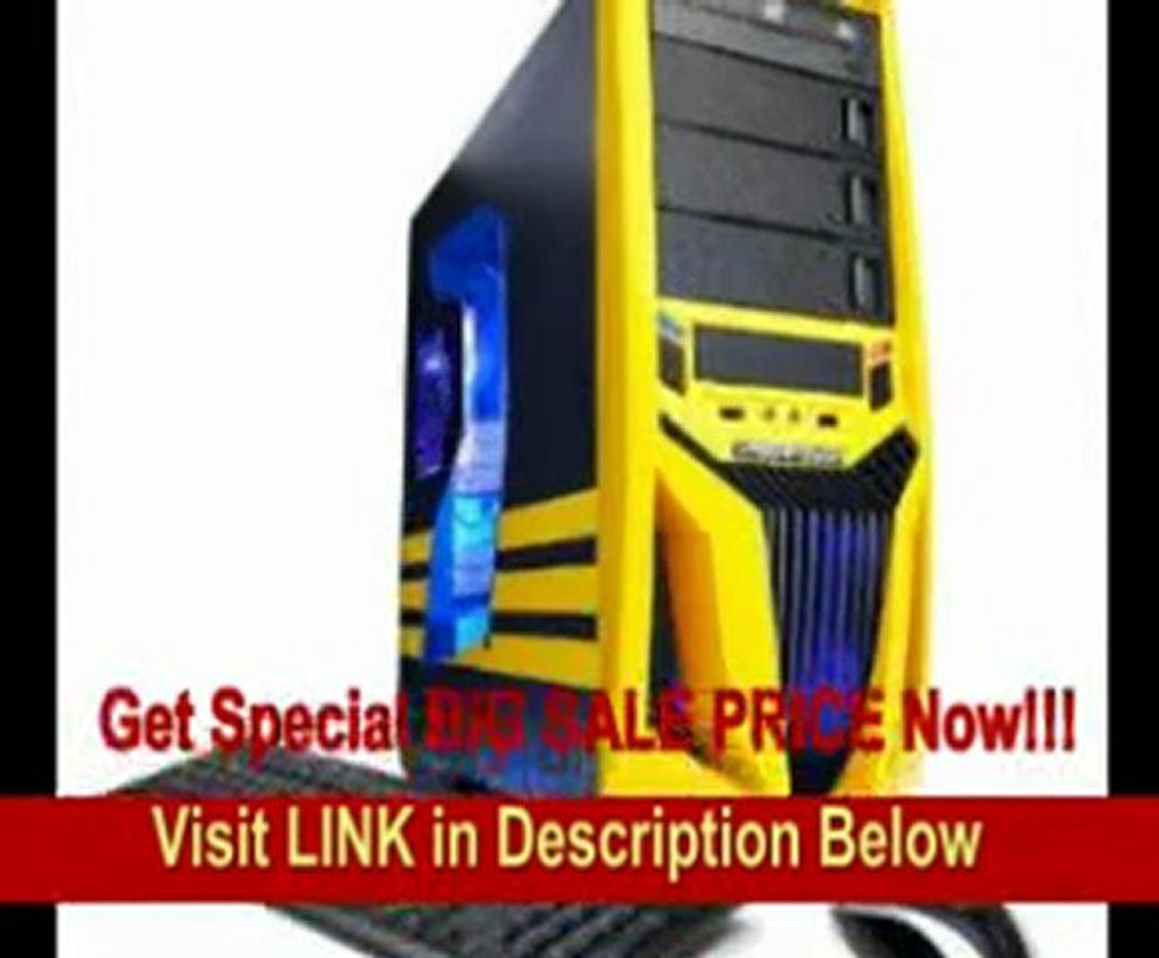 ⁣CyberpowerPC Gamer Ultra GUA330 AMD A6 Gaming Desktop PC