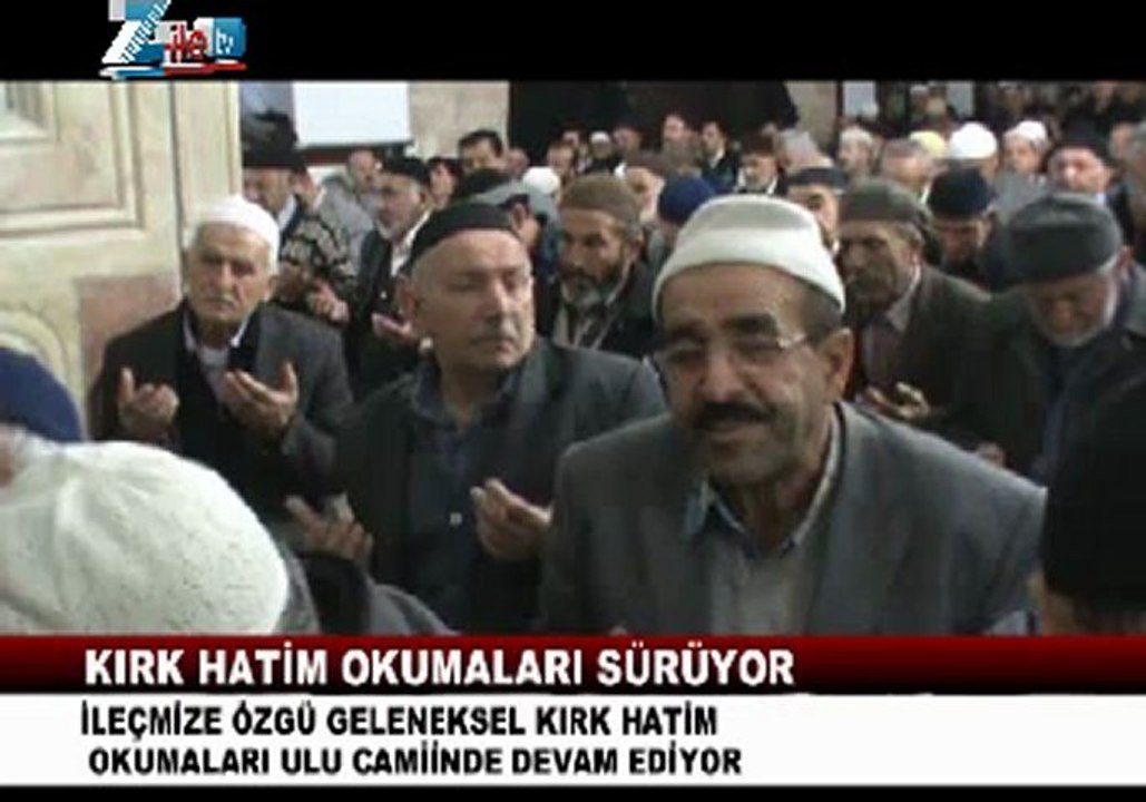 KIRK HATİM OKUMALARI DEVAM EDİYOR