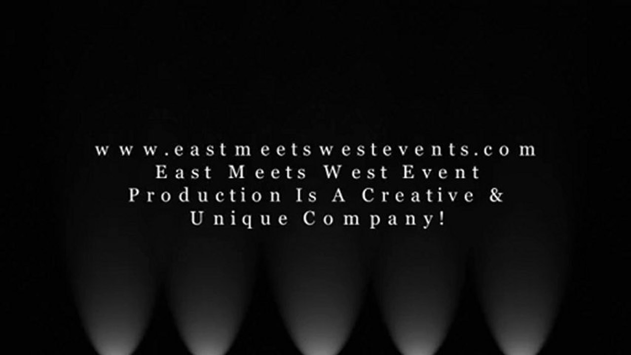 East Meets West Event Production Company. Creative & Unique Events Company.