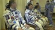 [ISS] Expedition 34 Crew Suited Ahead of Launch