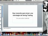 Que se necesita para una estrategia de Swing Trader - Estrategias de negociación