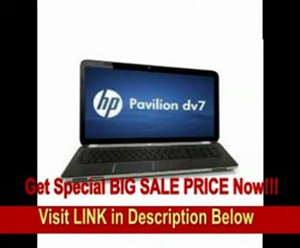 HP Pavilion dv7t QE Laptop PC, Intel i7-2670QM 2.2GHz, 17.3 Display, 8GB, 750GB HDD, 1GB 7470M Graphics, Blu-ray player, Windows 7 Home Premium