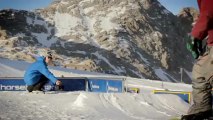 Snowboard Action Shoot 2012 at Horsefeathers Superpark Dachstein