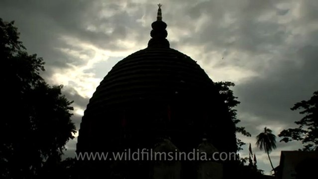 2319.Clouds over Kamakhaya Temple.mov