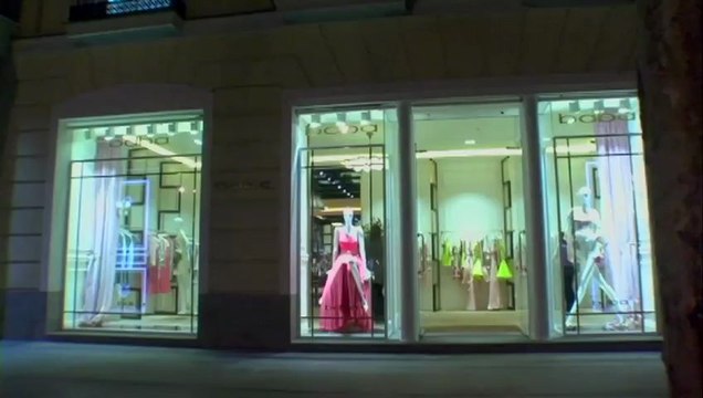 BDBA Montaje de escaparates en boutique calle serrano