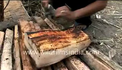 2542.Boar's tripe with aurochs dripping, Arunachali style!.mp4