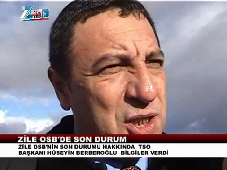 ZİLE OSB DE SON DURUM