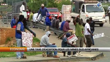 Une taxe d’exception pour les mines sud-africaine