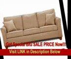 Simmons Micro Fiber Taupe Queen Size Size Sofa Sleeper