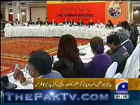 Geo news 9pm bulletin – 19th December 2012 - Part 1