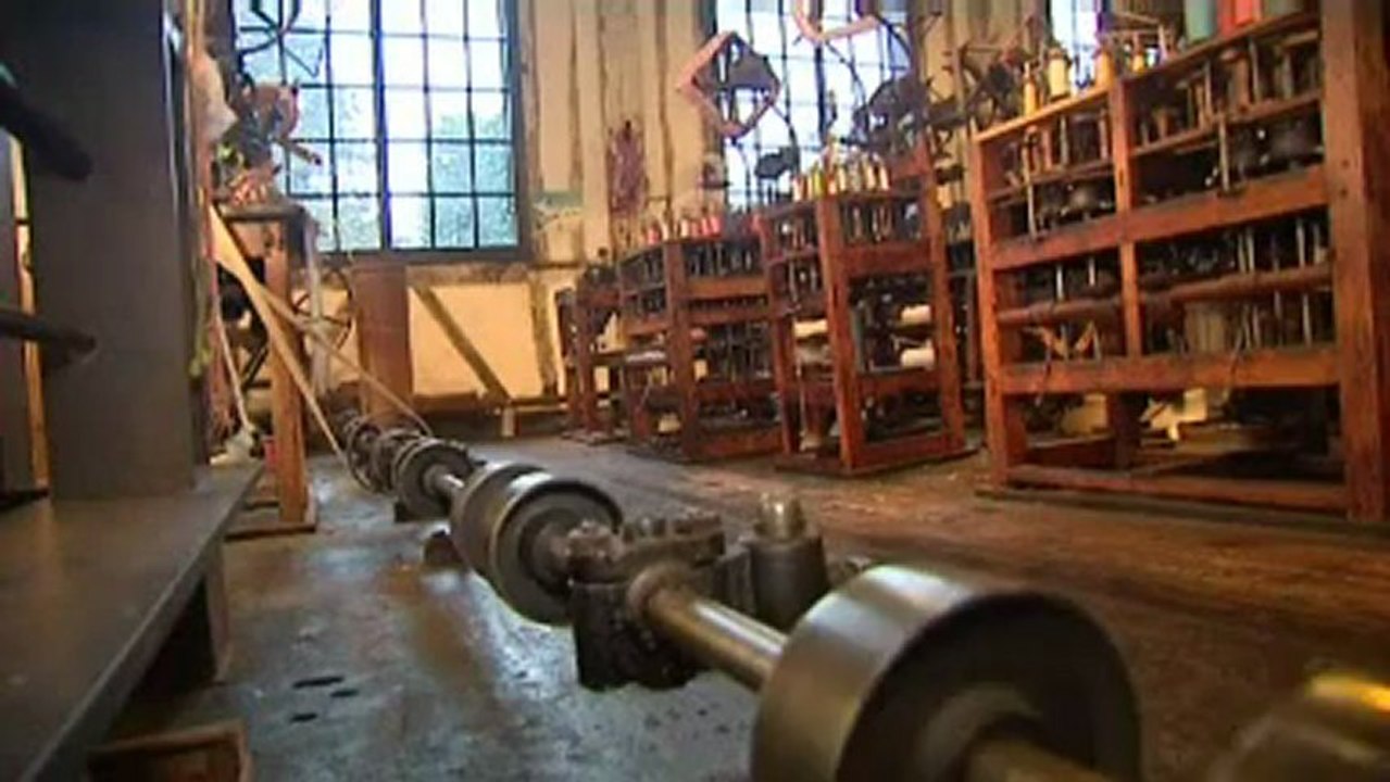 Edith Molet Oghia à la corderie vallois - reportage FR3 Normandie