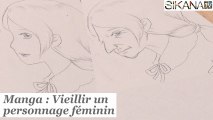 Manga : Vieillir un personnage - fille - HD