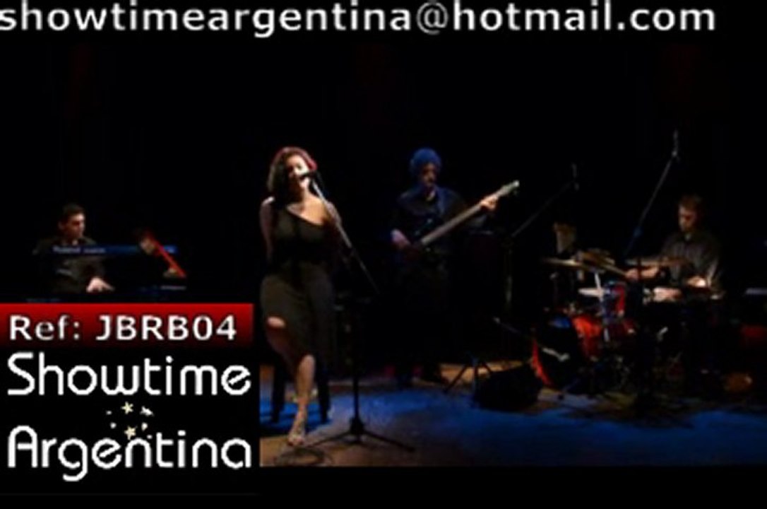Ref: JBRB04 jazz bossa latin lounge Quartet 1 female vocalist + 3musicians showtimeargentina@hotmail.com--