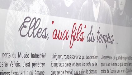 Edith Molet Oghia  : Elles, 'aux fils" du temps - reportage TV / LCN - Musée Industriel de la Corderie Vallois Notre Dame de Bondeville ( EMO)