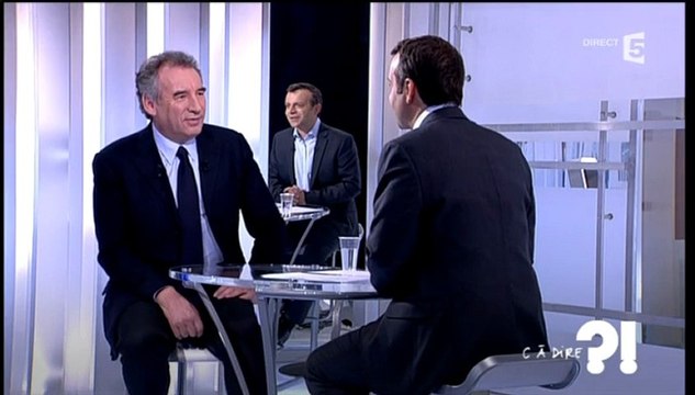 François Bayrou, invité de C à dire ! sur France5 - 191212
