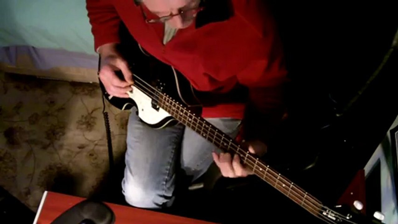 The Beatles something bass line