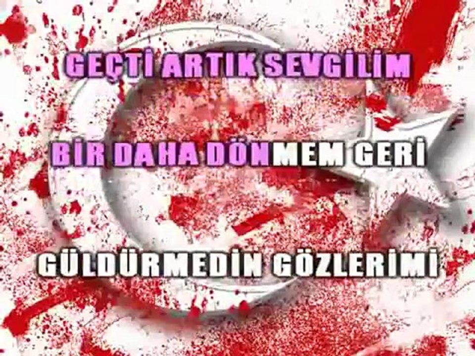 karaoke süper bi yapım  sanma sana dönerim!!
