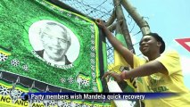 Party members wish Mandela quick recovery