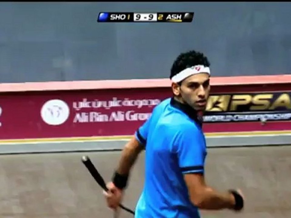 Squash: Irrer Ballwechsel im WM-Finale