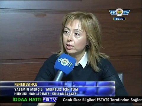 19 Aralık 2012 Yasemin Merçil'den Raul Meireles Açıklaması