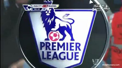 المان سيتى 1-0 ريــدينج