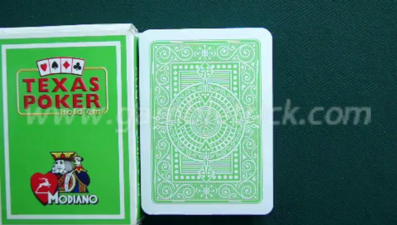 LUMINOUS-MARKED-CARDS-marked-cards-Modiano-Texas-Holdem-green