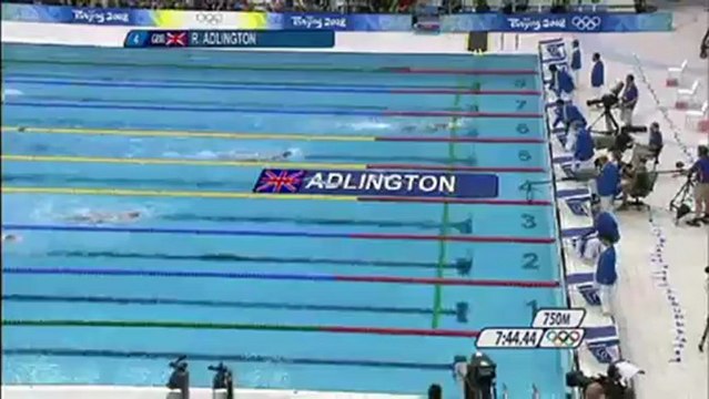 Swimming - Women's 800M Freestyle Final - Beijing 2008 Summer Olympic Games - YouTube