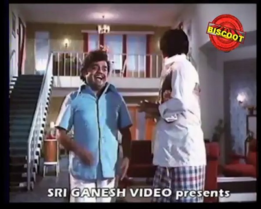 Aval Hejje : (Comedy Scene) Vishnuvardhan, Lakshmi, Dwarakish