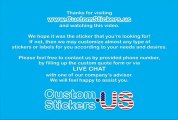 Custom Vinyl Stickers, Personalized Vinyl Stickers
