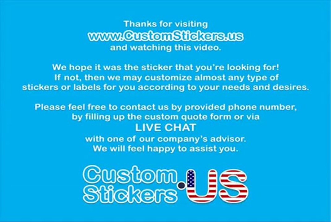 Custom Vinyl Stickers, Personalized Vinyl Stickers