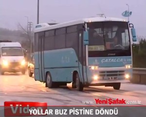 İstanbul'da kara kış!