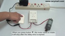 1-Channel DC RF Motor Remote Controller Time Delay