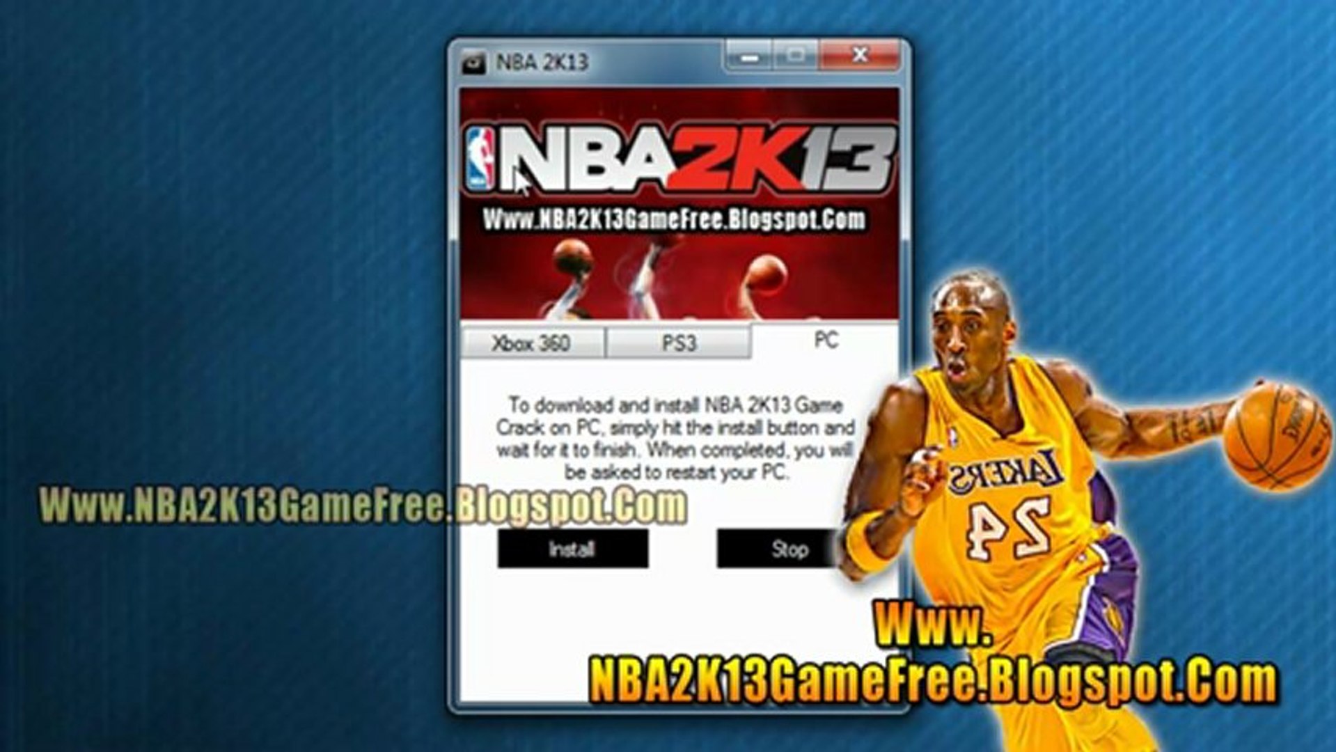 How to Download NBA 2K13 Game Crack For Free - Tutorial - video Dailymotion