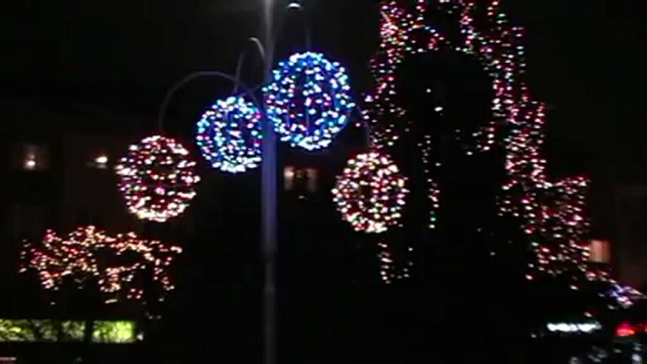 Koszalin-Iluminacja świąteczna