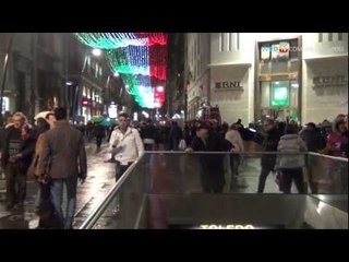 Napoli - Il Cavaliere di Toledo apre la Notte d'Arte (15.12.12)