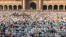 Eid Prayers in Jama Masjid