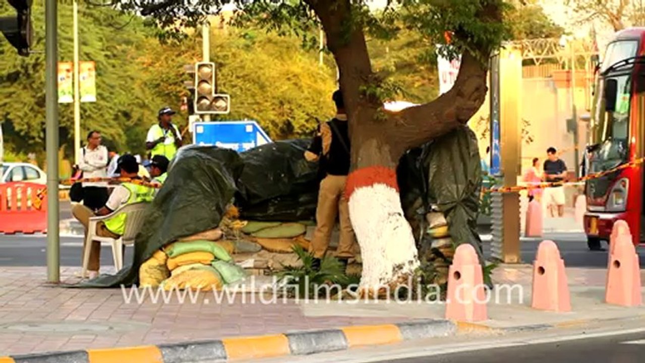 Delhi  police guards
