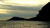 Beautiful Sunset from Koh Samet Island in Thailand