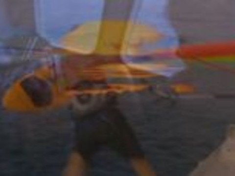 Björn Dunkerbeck auf den Fidschi Inseln